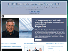 Tablet Screenshot of htconsultingservices.com